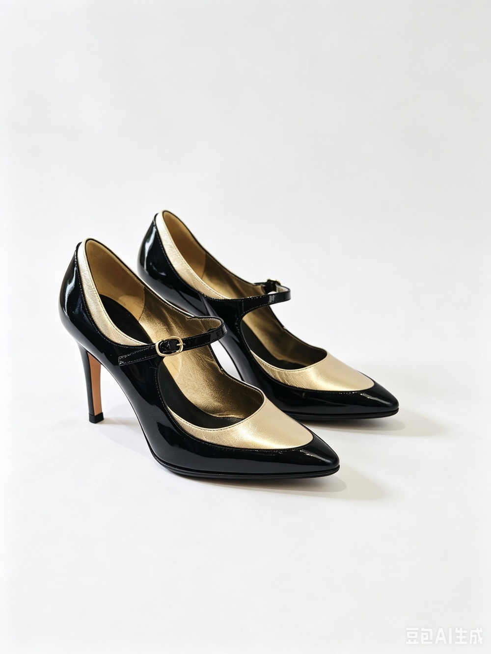 Ralph Laurent Purple Label Chandr Mary Jane Patent Pumps